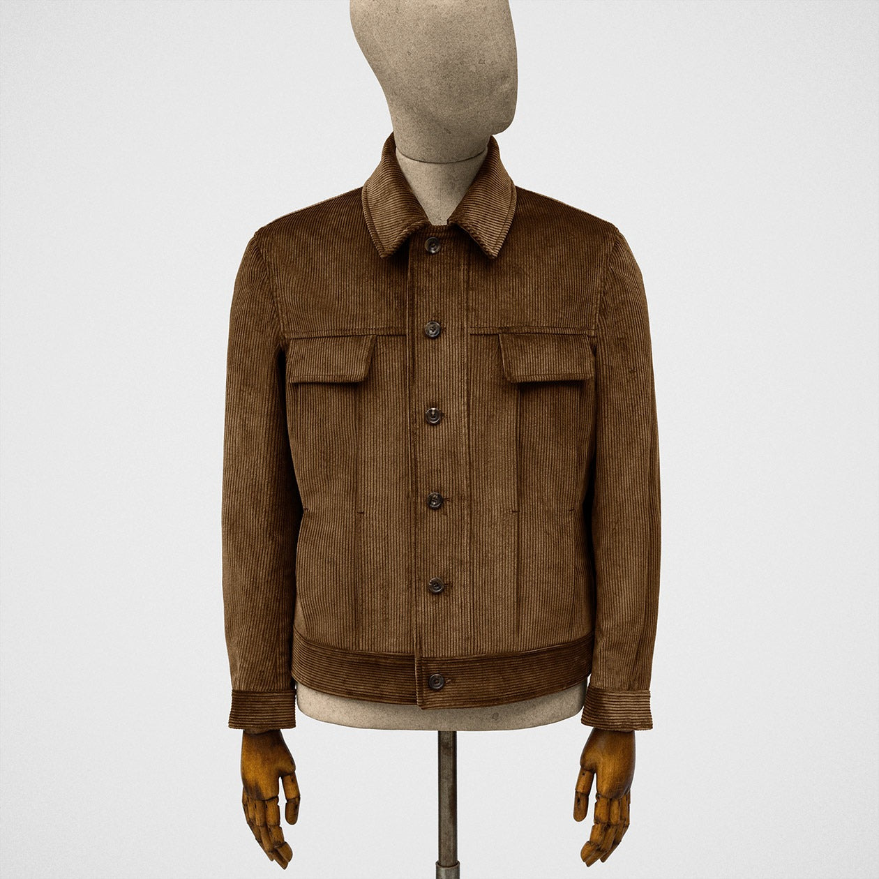 Chaqueta de camionero en color óxido