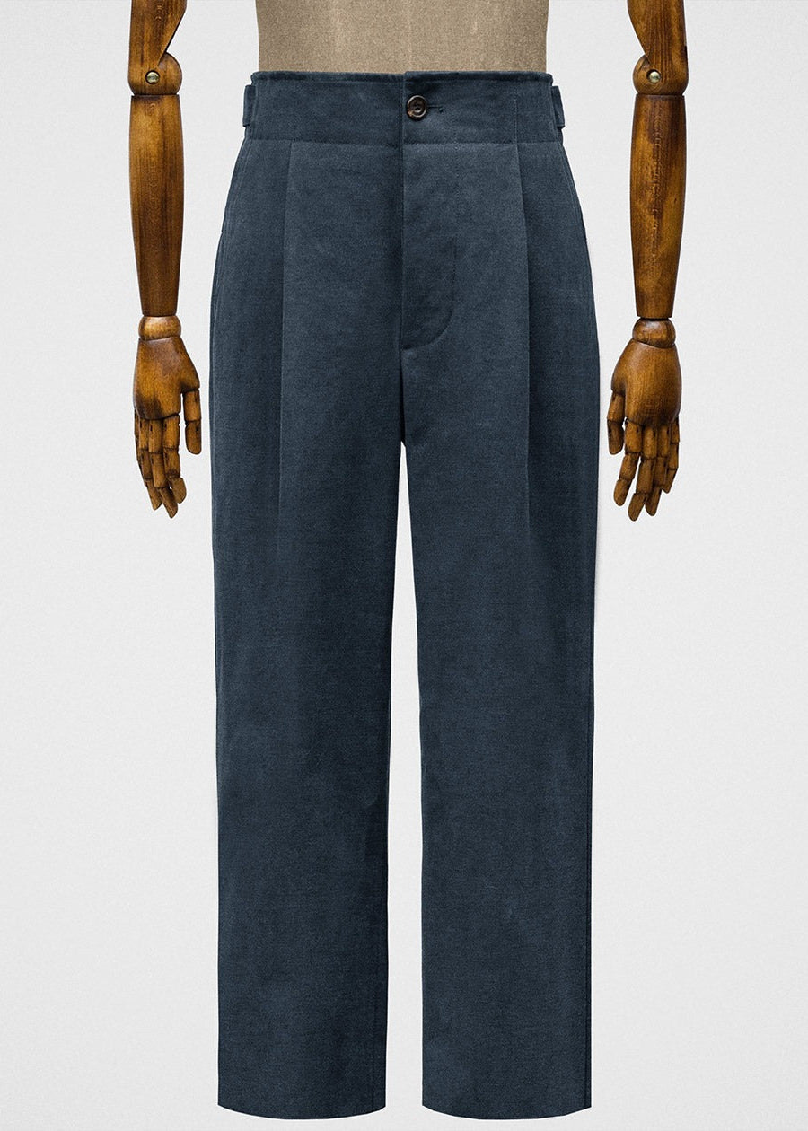 Field trousers in dark navy